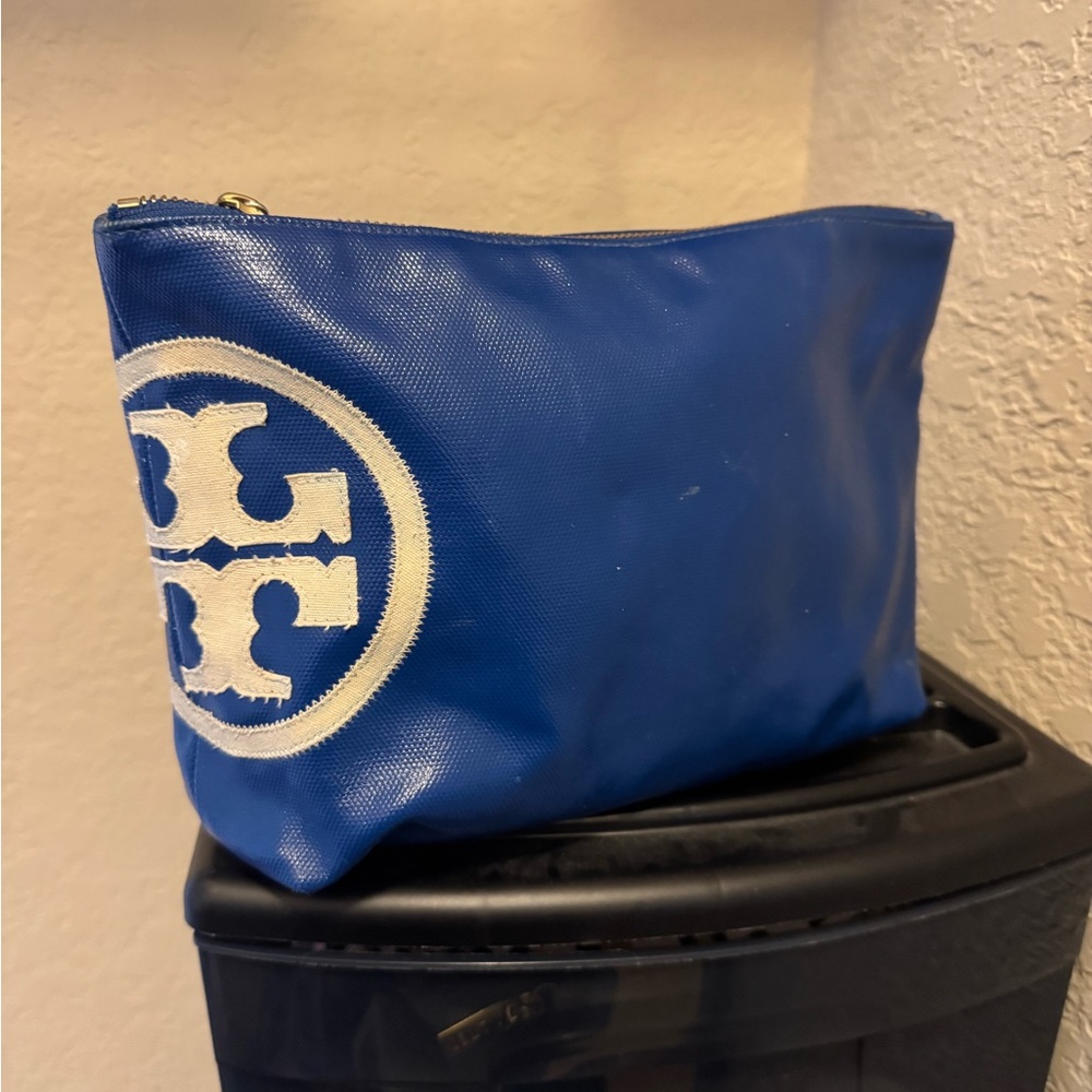 Tory Burch Blue Pouch